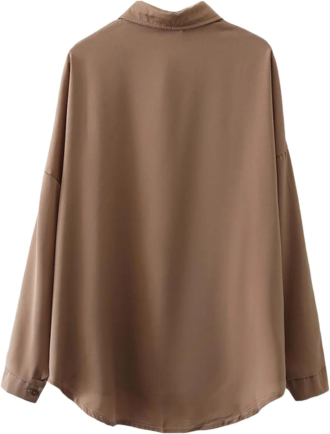 Блуза, длинный рукав, Women's Blouse, хаки — фото 2
