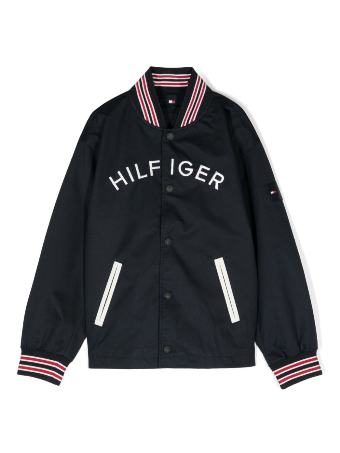 

Бомбер с логотипом Tommy Hilfiger Junior, синий