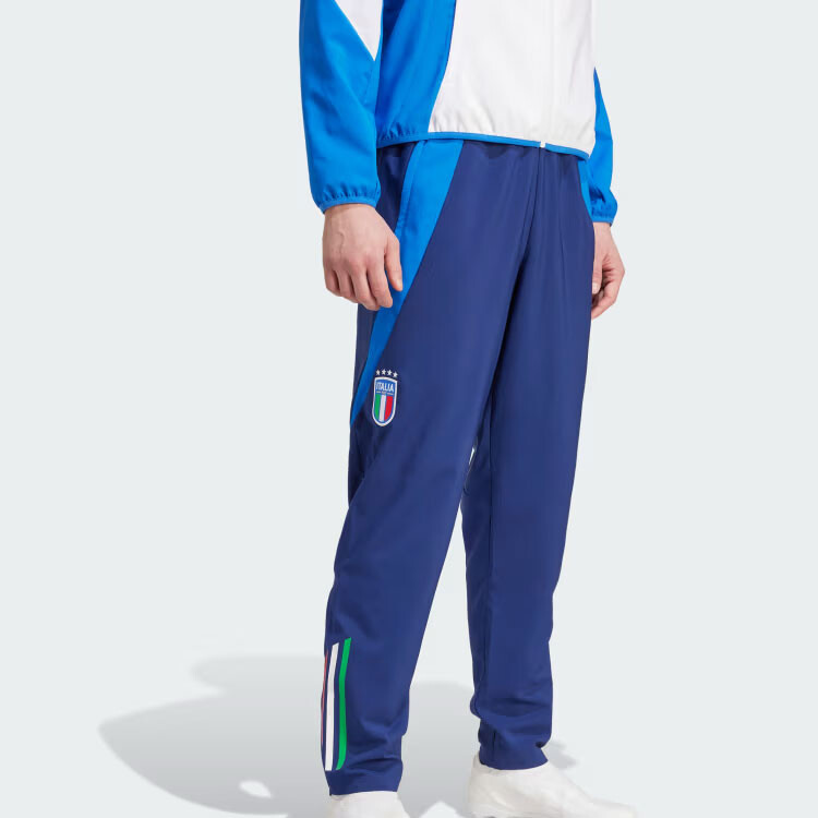 Штаны спортивные мужские Tiro 24 Knit Blue Adidas, синий — фото 4