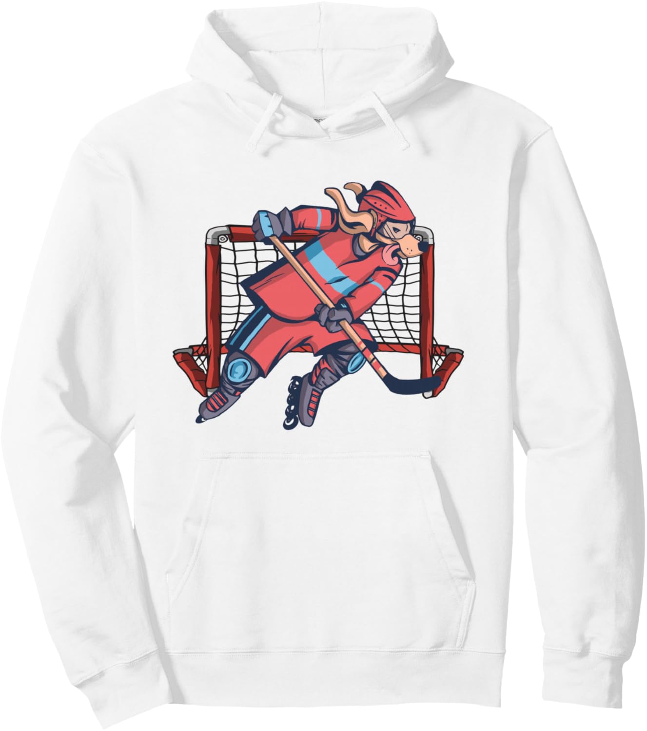 

Толстовка с капюшоном для хоккея на роликах, коньках, мячах, роликовых коньках и хоккее Roller Hockey Skate Accessories Gift Shirt, белый