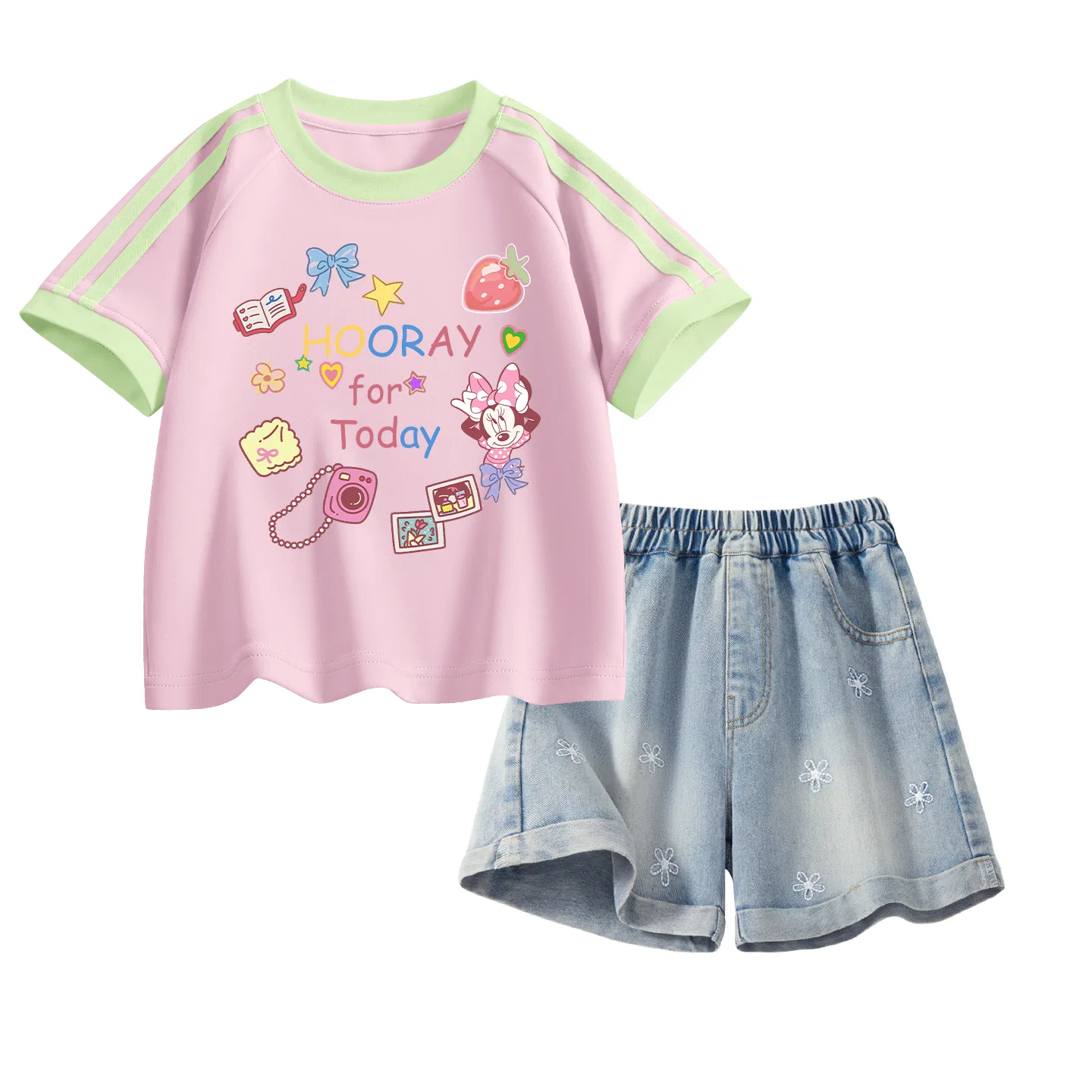 Спортивный костюм для детей Disney Kids Casual Sportswear джинсовый синий — фото 4