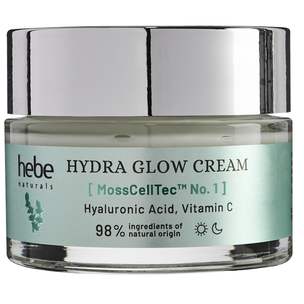 

Увлажняющий и осветляющий крем для лица, 50 мл Hebe Naturals Hydra glow cream