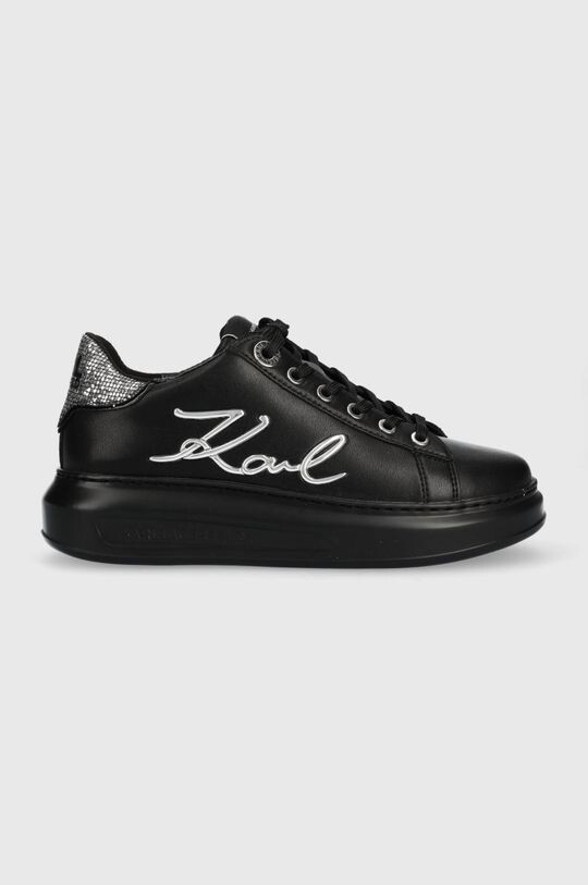 

Кожаные кроссовки KAPRI Karl Lagerfeld, черный