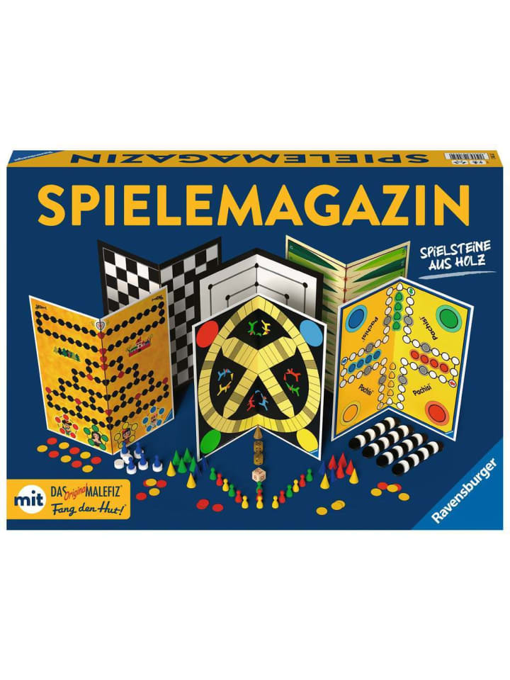 

Коллекция игр Ravensburger, цветной журнал Games Magazine