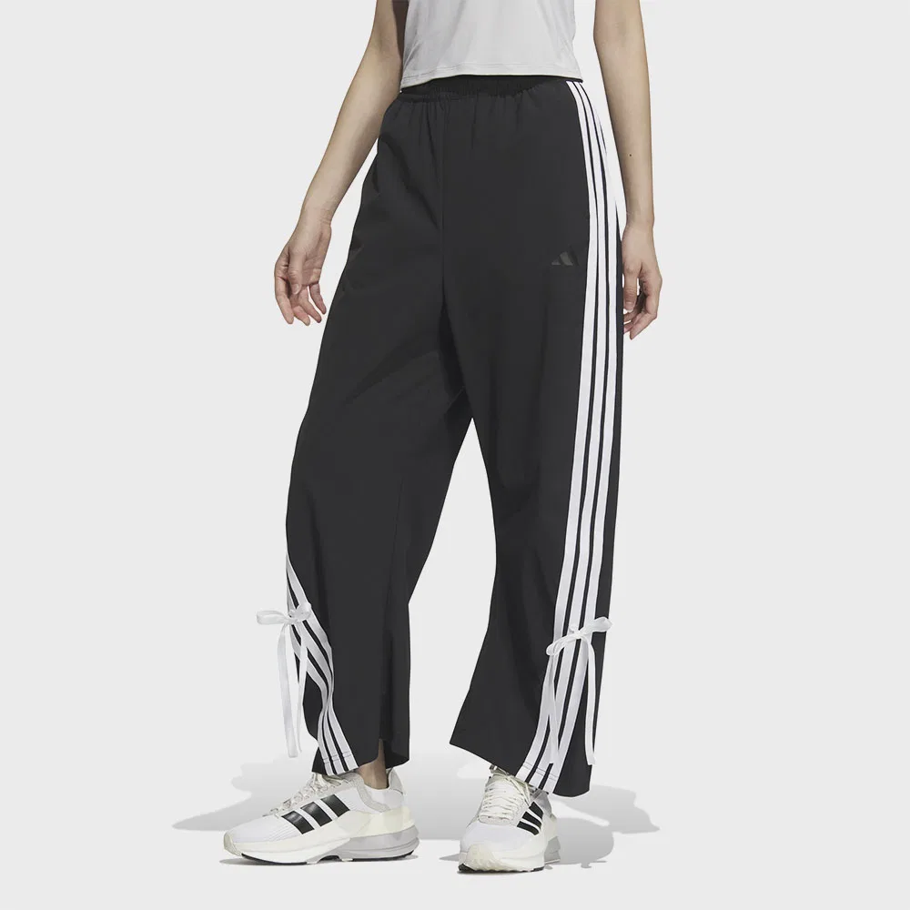 Женские чёрные тканые брюки для танцев от Adidas