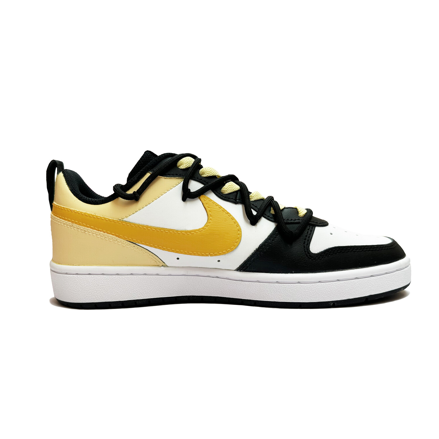 

Кроссовки Nike Court Borough Skateboarding Shoes Women's Low-top Yellow, цвет Orange