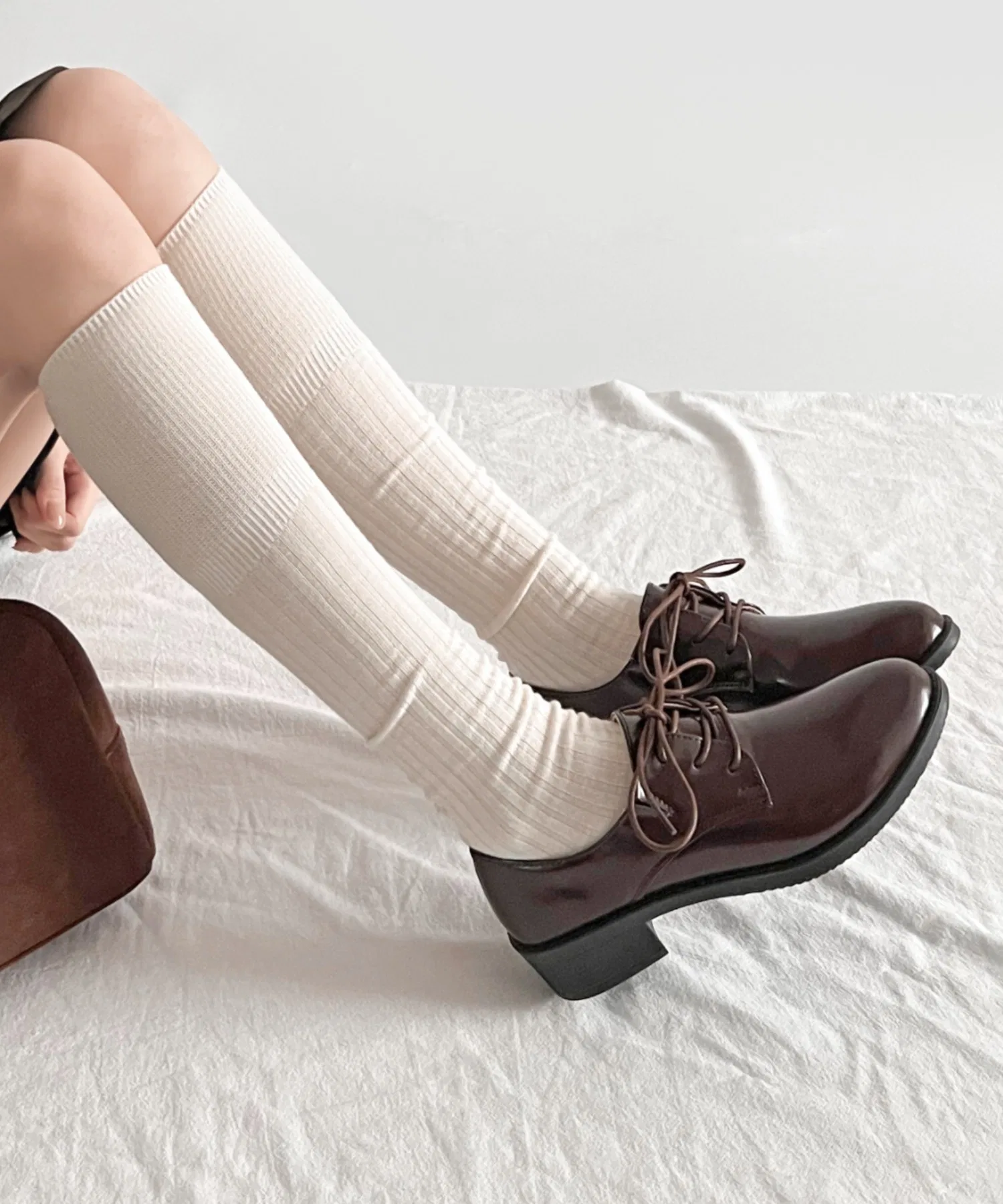 Унисекс туфли оксфорды Shoes in Closet 7633 коричневые