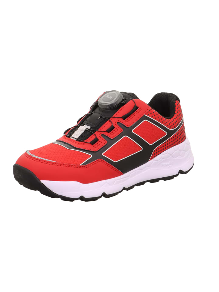 

Кроссовки на шнуровке superfit Sneaker FREE RIDE, цвет Rot/Schwarz