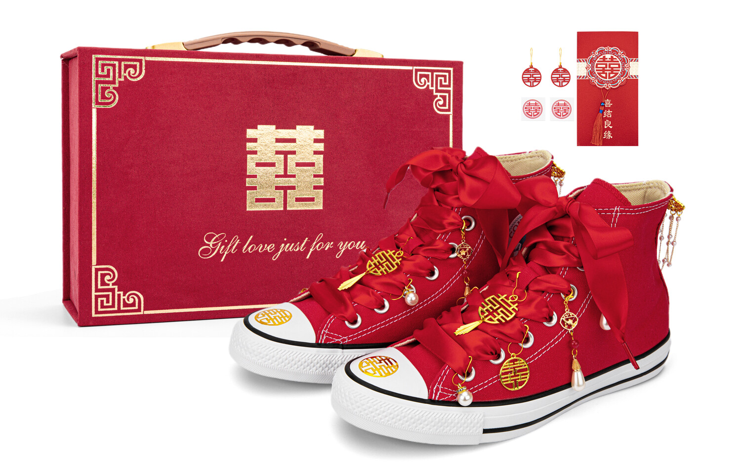 

Chuck Taylor All Star Canvas Shoes Women's High-top Red Converse