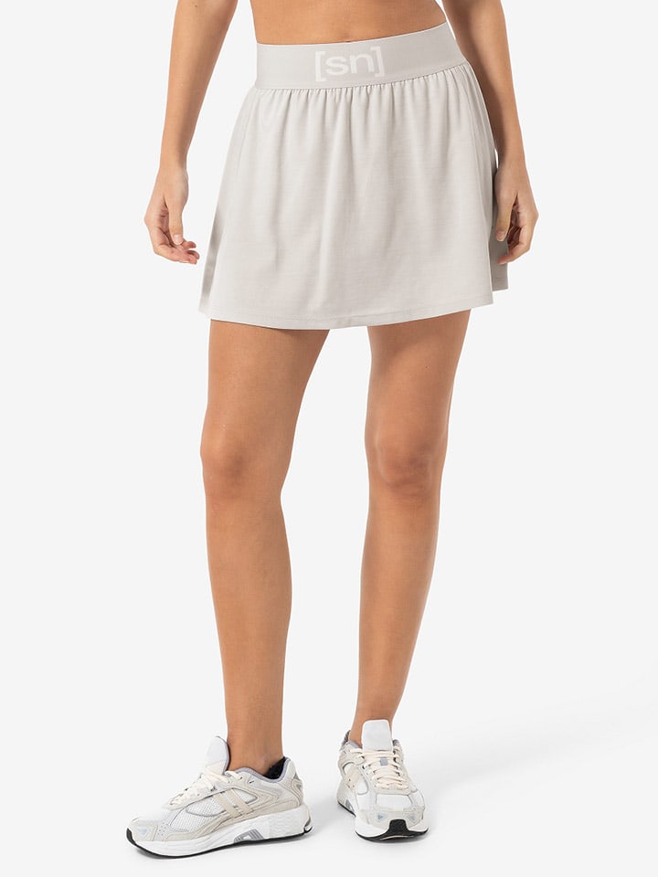 

Super.natural Учебная юбка кремового цвета