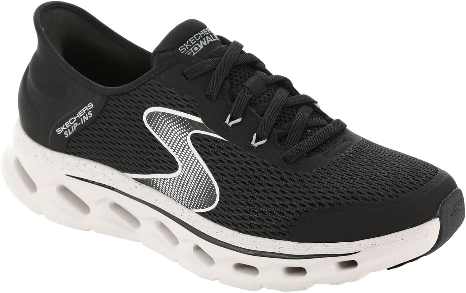 Мужские кроссовки Skechers Go Walk Glide-Step 2.0 Zander, черно-белый