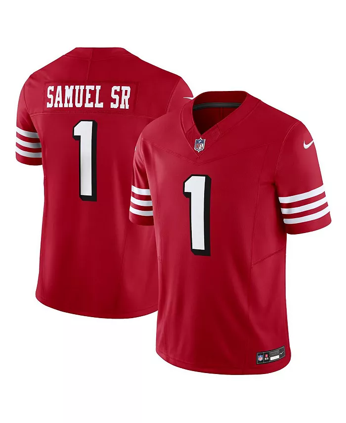 

Мужская альтернативная ограниченная джерси San Francisco 49ers Deebo Samuel Sr Vapor F.U.S.E Nike, красный