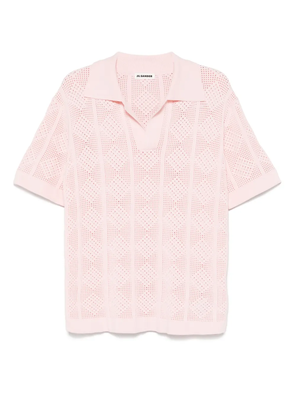 

Футболка рыхлой вязки JIL SANDER, розовый