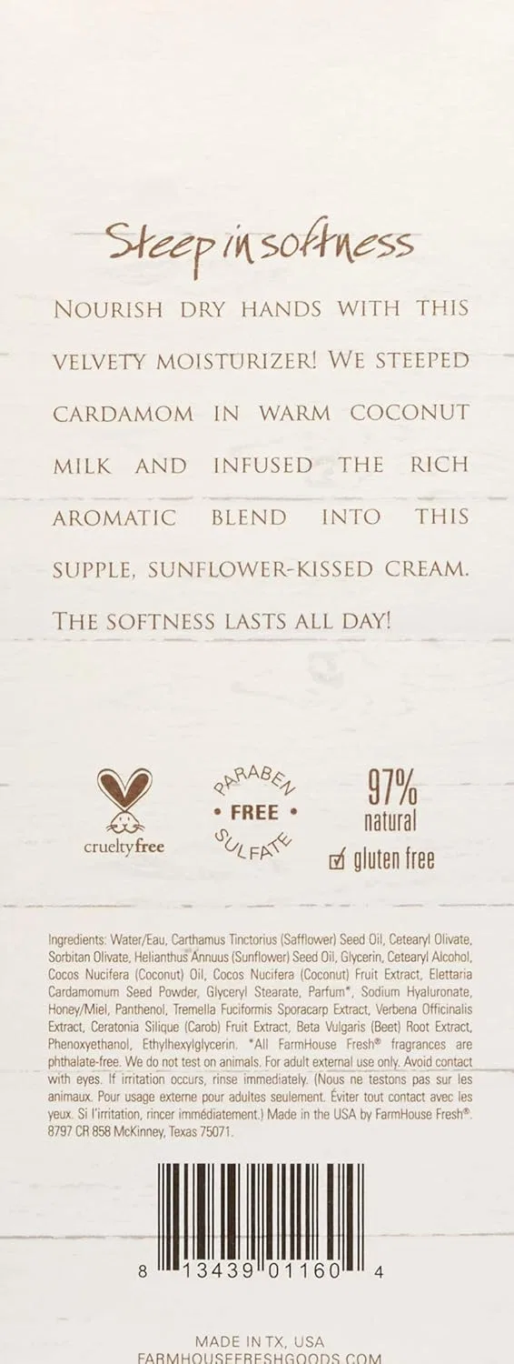 Лосьон Honey-Chai Steeped Milk Lotion FarmHouse Fresh 8 fl. oz — фото 3