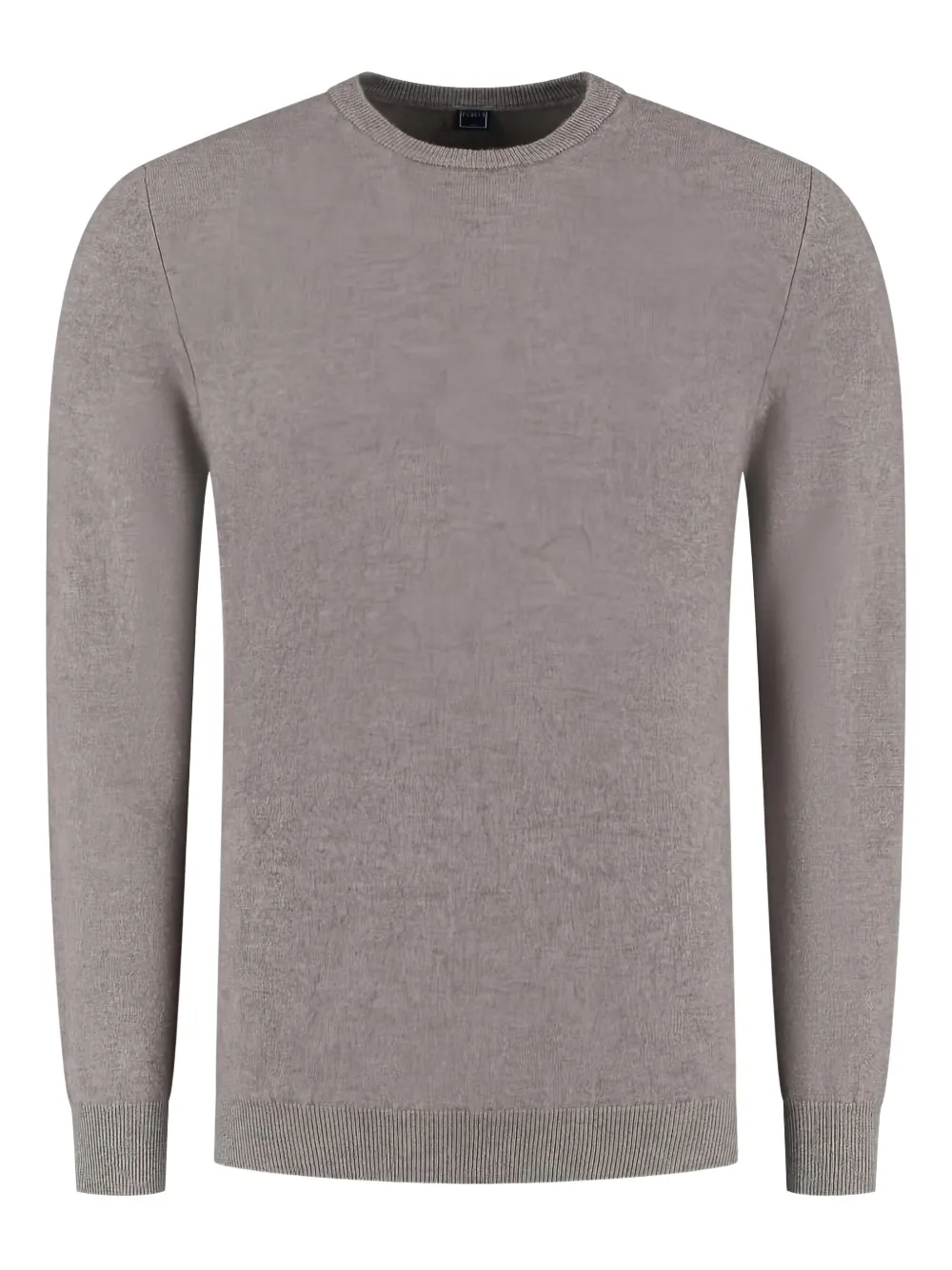 

Свитер с круглым вырезом Fedeli, коричневый