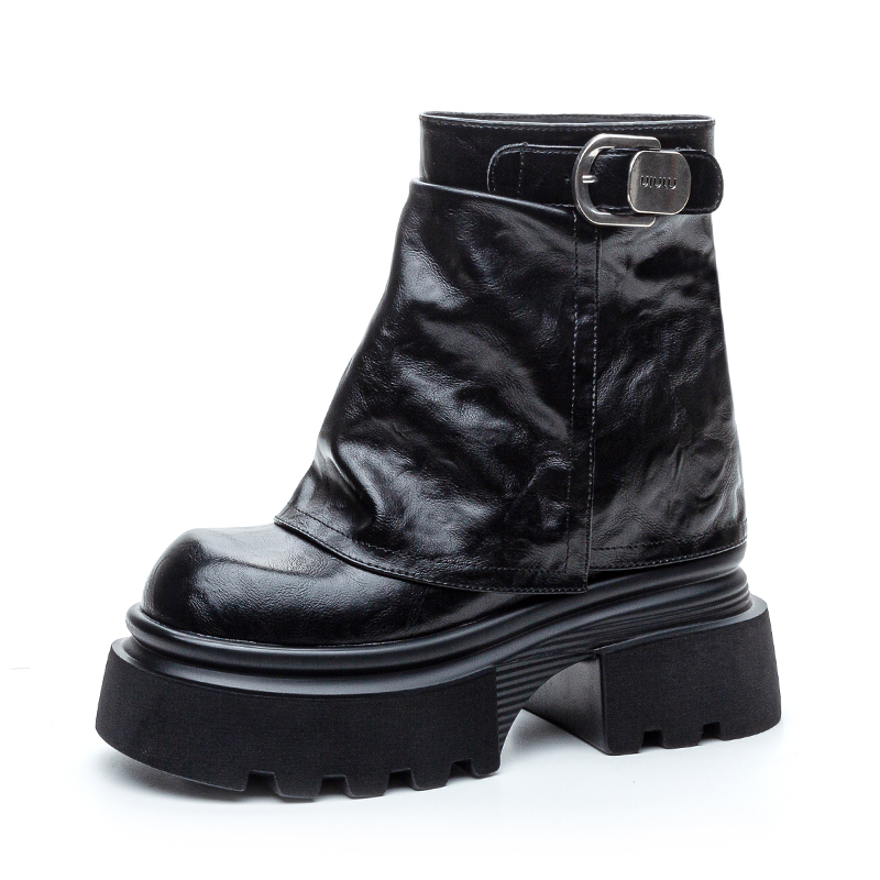 Shoe cabinet floral language Женские черные ботильоны на каблуке 11 см, цвет Black
