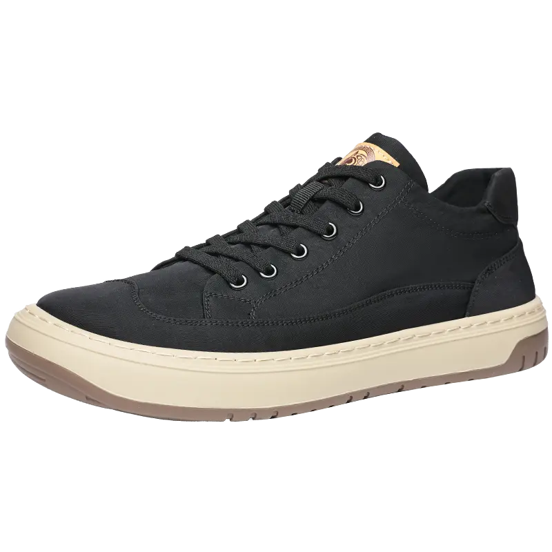 

Износостойкие увеличивающие рост низкие повседневные кроссовки men's FAPAI, черный