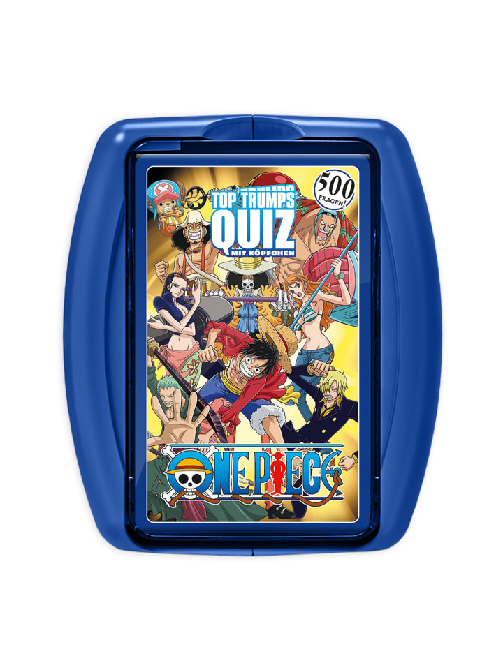 

Winning Moves Викторина Top Trumps - игра-викторина по One Piece, познавательная игра (синего цвета)