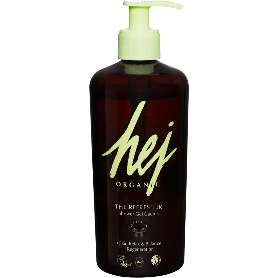 

Гель для душа Hej Organic The Refresher Shower Gel Cactus, 500 ml