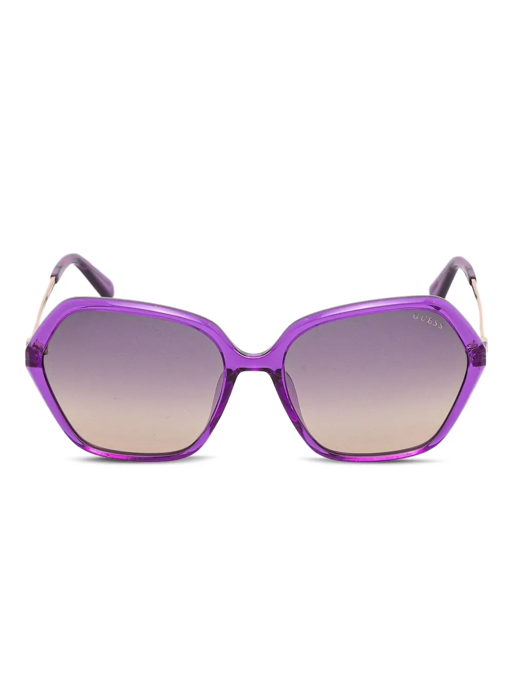 

Солнцезащитные очки в геометрической оправе GUESS EYEWEAR, фиолетовый