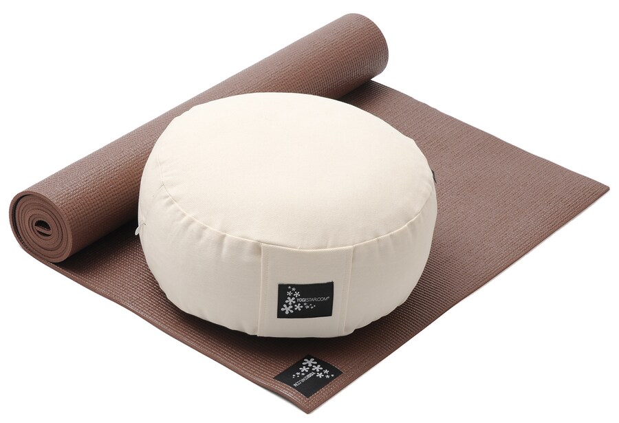 

Коврик для фитнеса YOGISTAR.COM Mat, цвет beige/brown