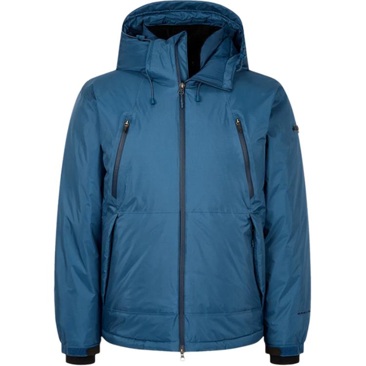 

Columbia Титановая пуховая куртка мужская синяя, Blue