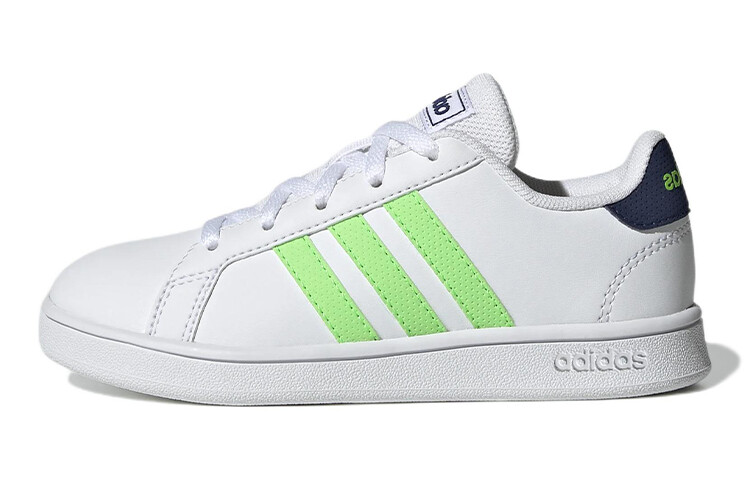 

GRAND COURT Kids Скейтбординг Кроссовки Детские низкие белые/зеленые Adidas Neo