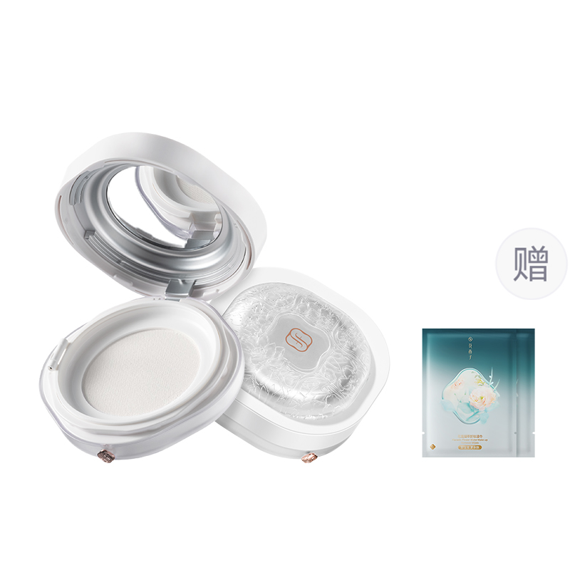 Florasis Пудра рыхлая Jade Nourishing Air в оттенке Honey Pink для стойкого выравнивания тона и закрепления макияжа 8,5 г — фото 2