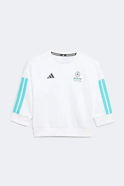 Спортивный костюм из хлопка MERCEDES Adidas Performance, белый — фото 2