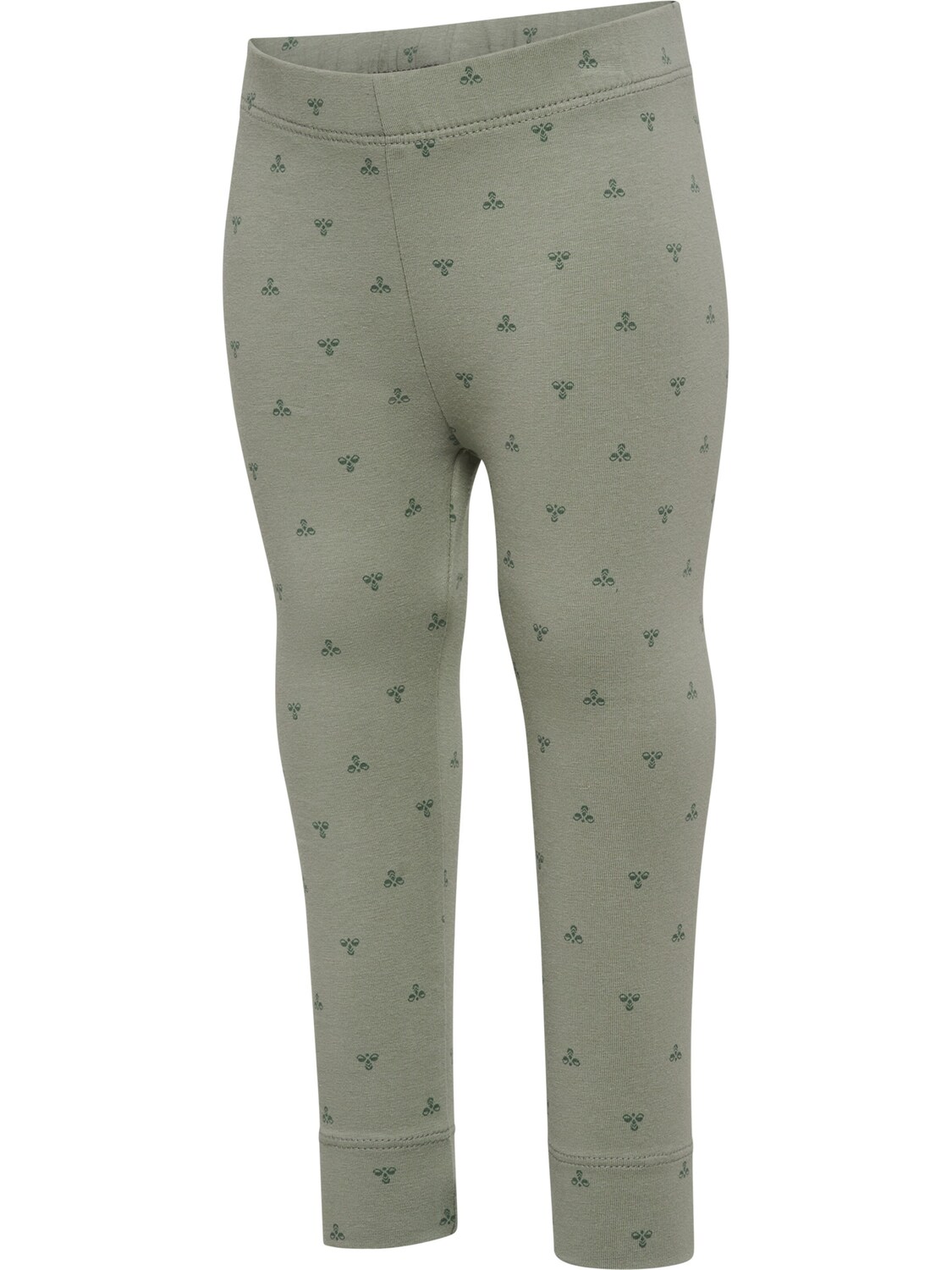 Hummel Slim fit леггинсы в цвете оливковый, темно-зеленый — фото 3