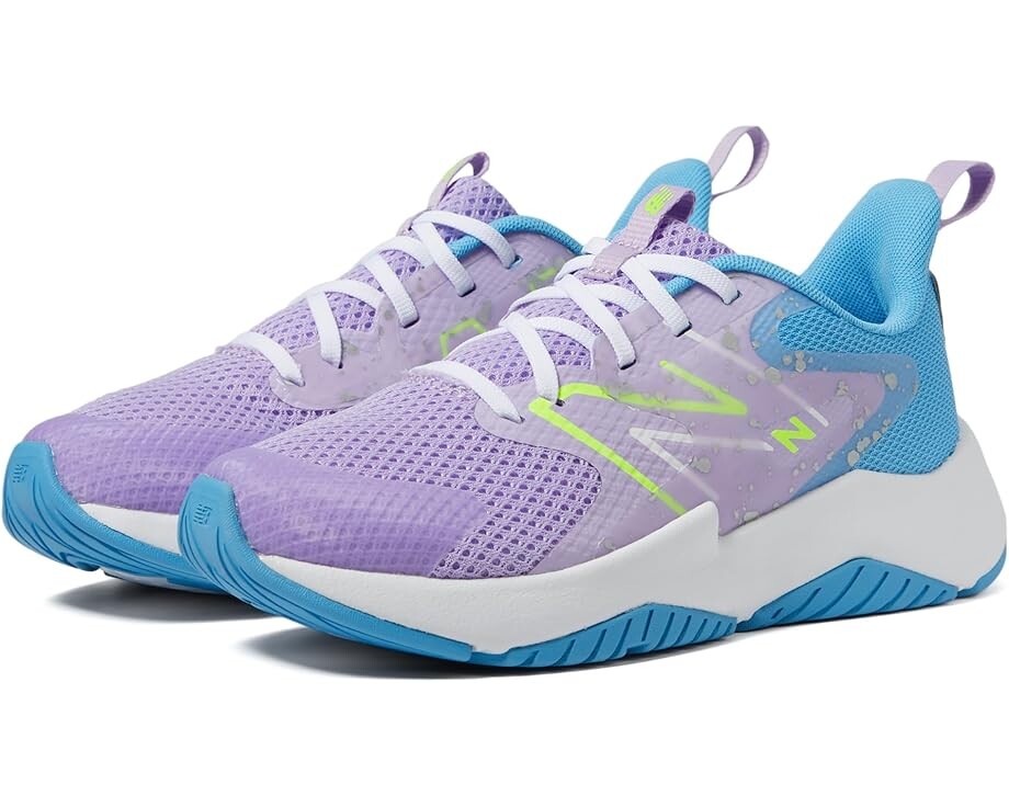 

Кроссовки New Balance Kids Rave Run v2, цвет Lilac Glo/Sky Blue