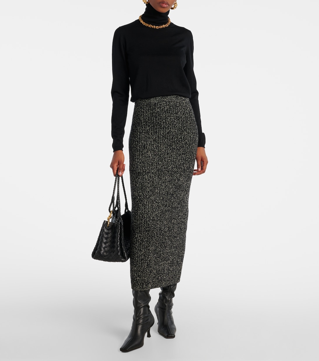 Юбка-карандаш Rodano из смесовой шерсти Max Mara, Mouline B. — фото 2