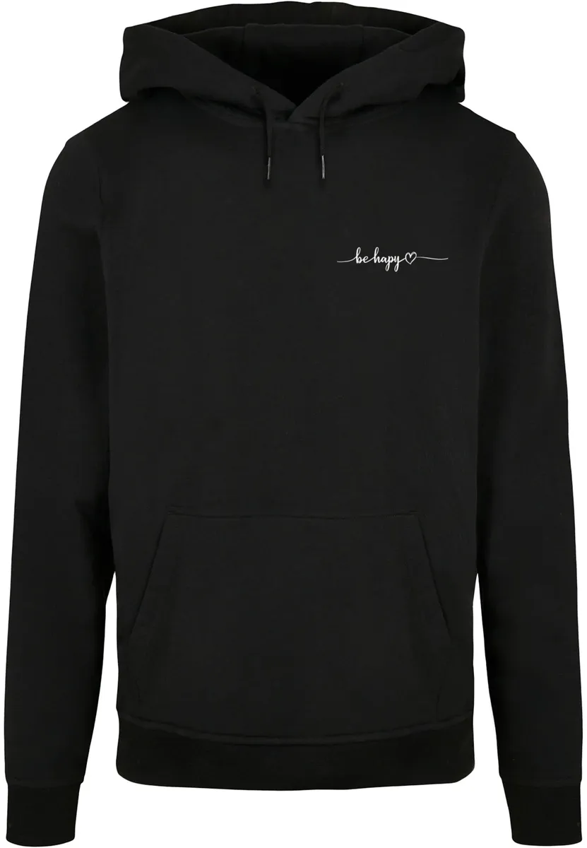 

Толстовка с капюшоном Merchcode " Merchcode Men's Be Happy Basic Hoody", черный