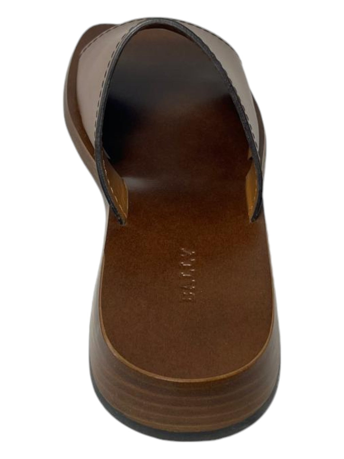 Bally Ofera 6225849 Женские ковбойские туфли на плоской подошве из гладкой кожи, коричневый — фото 4