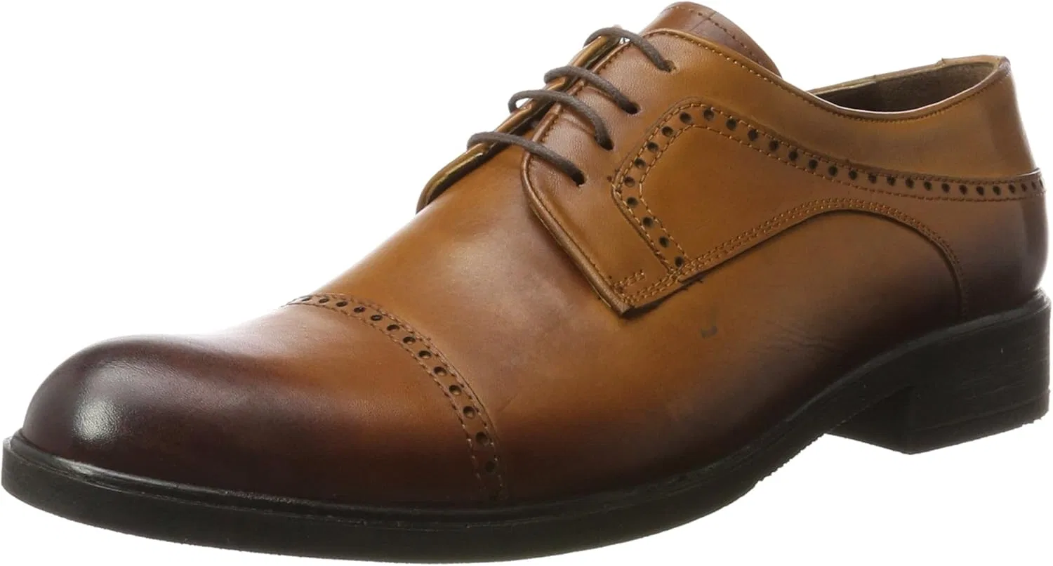 Мужские дерби 5606 Tamboga, Brown Cognac
