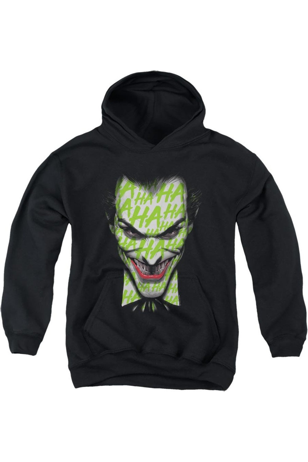 

Батмен "Ха-ха" молодежная толстовка с капюшоном Gildan, черный