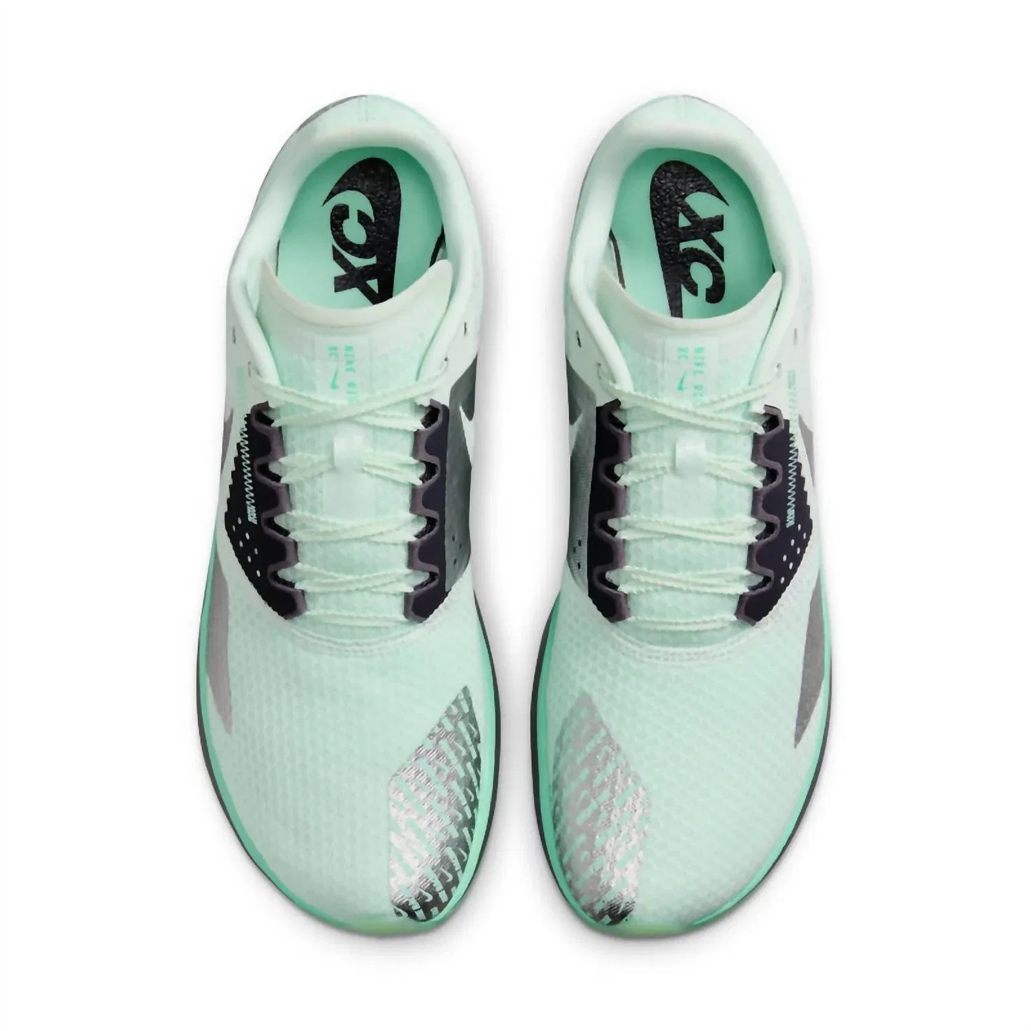 Nike Мужские кроссовки Rival Xc 6 в цвете Barely Green/metallic Silver-Green Glow — фото 2