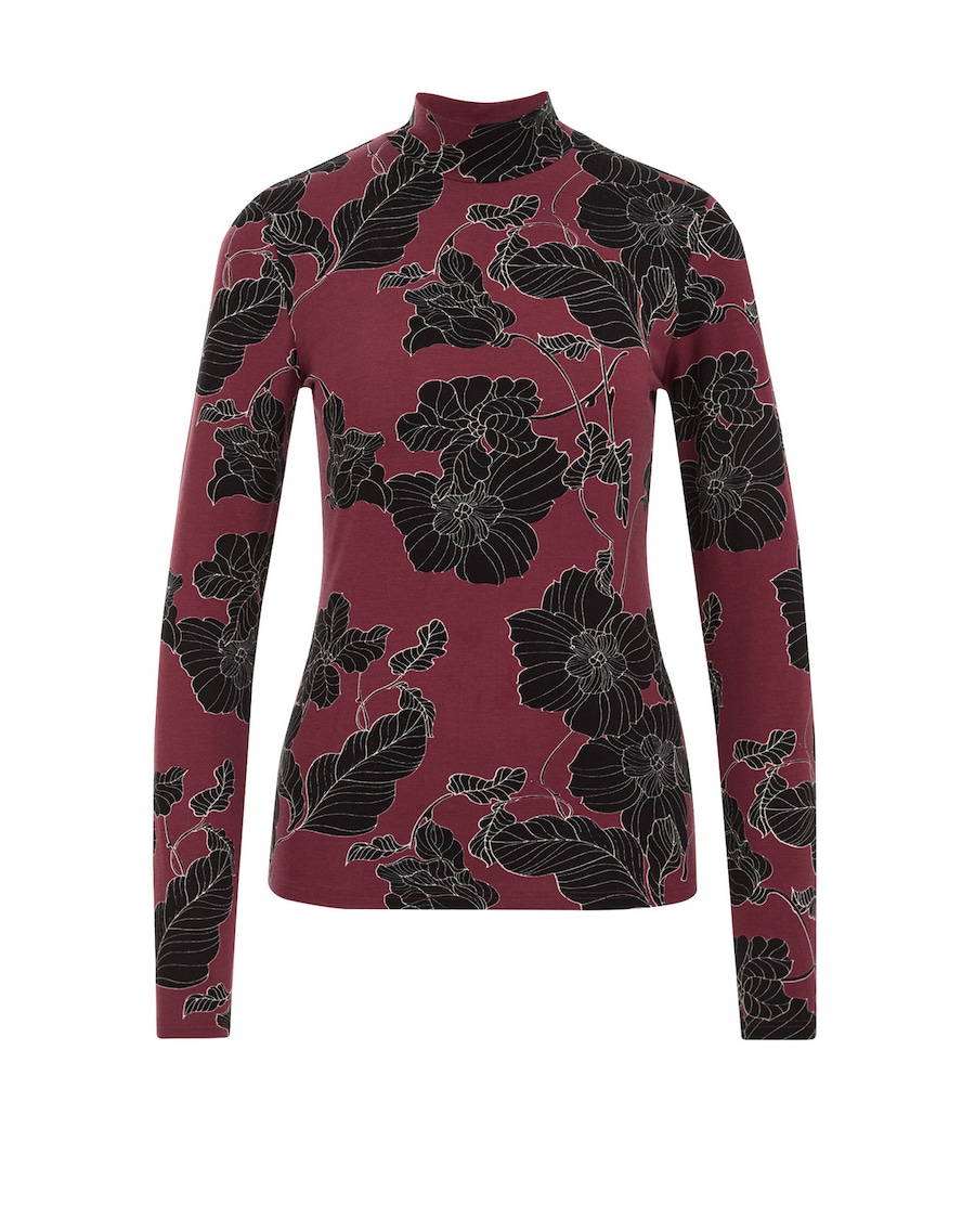 

Рубашка WE Fashion, Wine Red