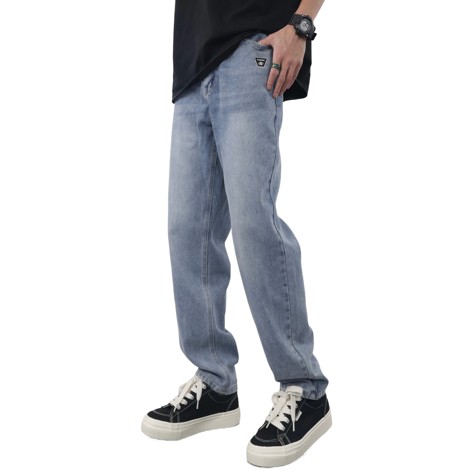 

Джинсы унисекс FUERZA, светло-голубой