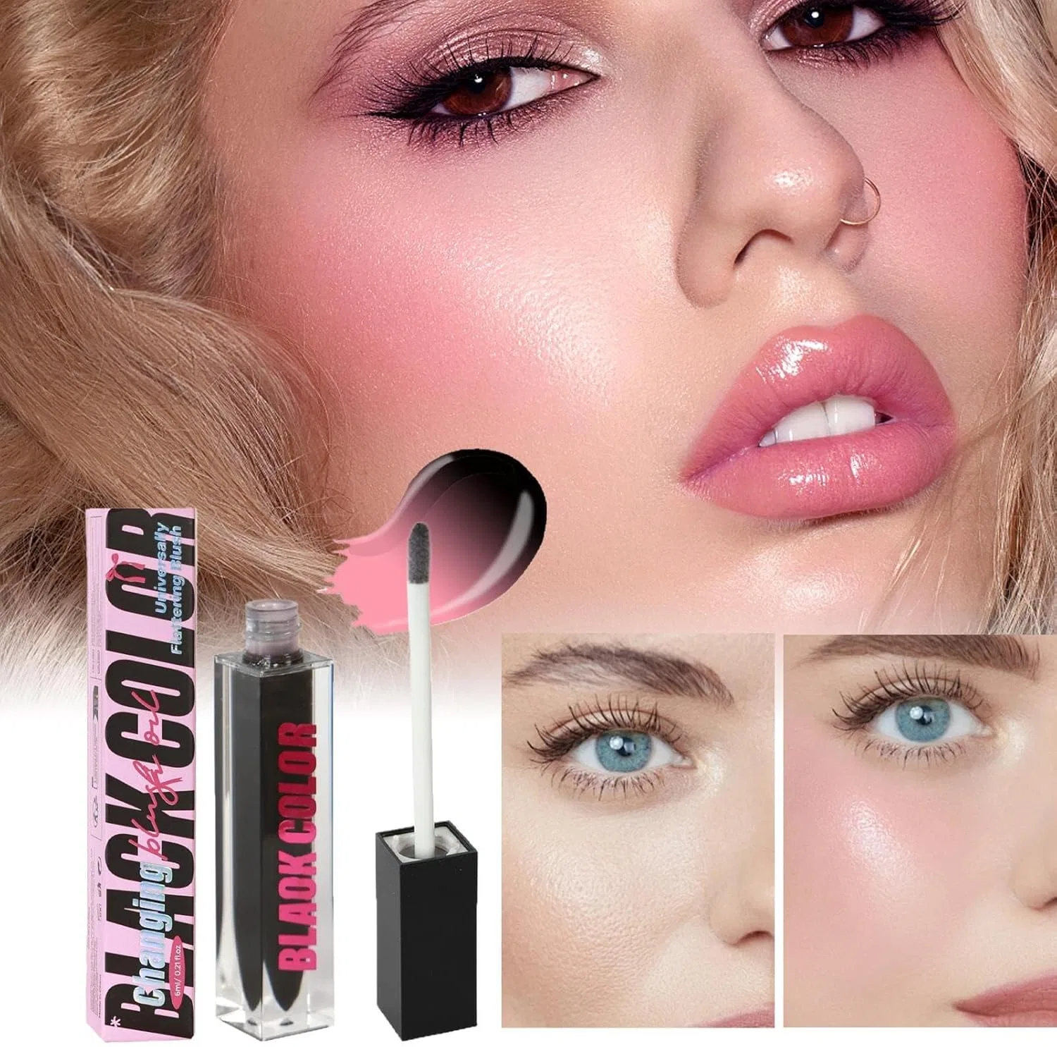 Румяна-тинг Temperature Change Blusher, 5 мл, Silky Cheek Tint — фото 3