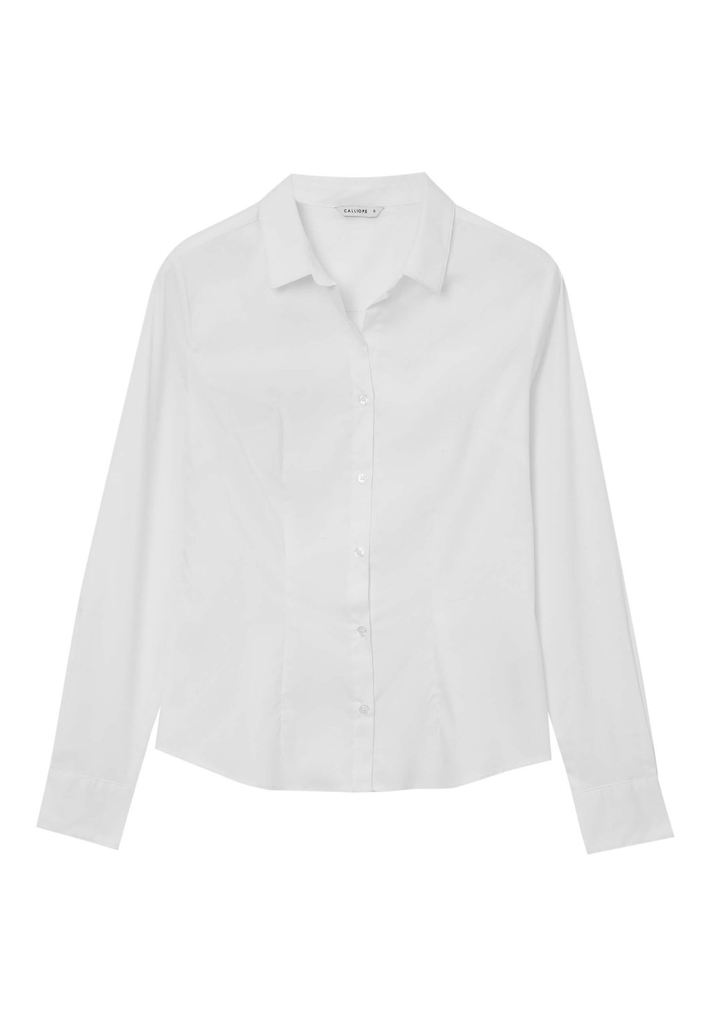 

Блузка на пуговицах CAMICIA POPELINE SLIM FIT Calliope, молочный
