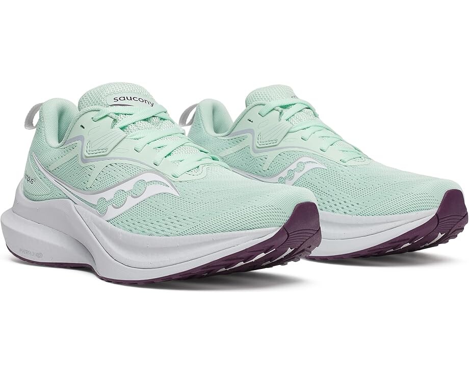 Кроссовки Saucony Tempus 2, цвет Jade/Eggplant