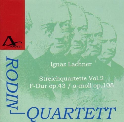 

CD диск Lachner, I / Rodin Quartet: String Quartets 2