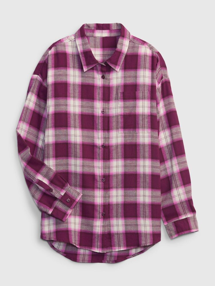 

Детская фланелевая рубашка Gap, мультиколор