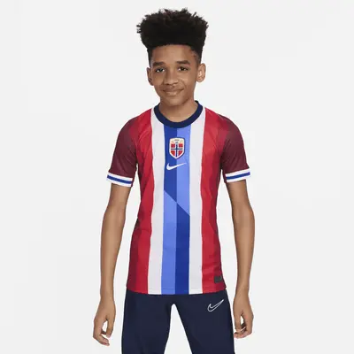 

Джерси Nike Norway (Men's Team) 2024/25 Stadium Home, цвет Team Red/Blue Void/White