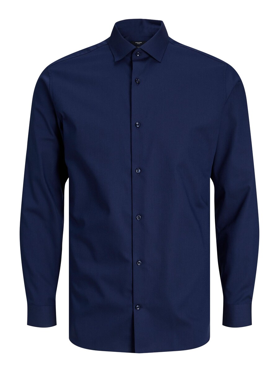 

Приталенная рубашка на пуговицах JACK & JONES JPRBLAParker, темно-синий