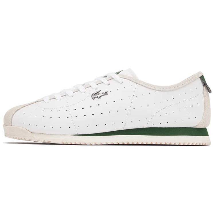 

LACOSTE Нескользящие низкие повседневные туфли мужские, белые, зеленые