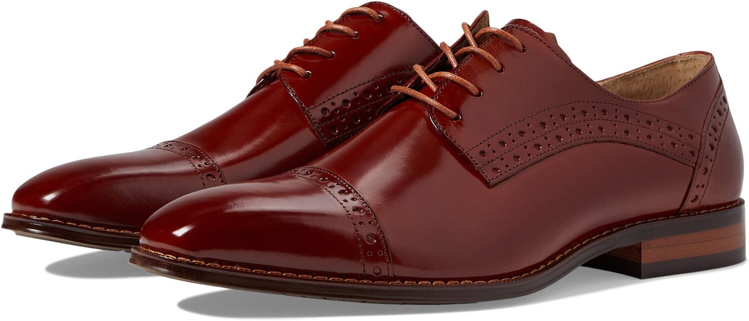 

Оксфорды Garrett Cap Toe Oxford Stacy Adams, цвет Cognac