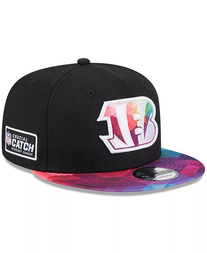 

Мужская черная бейсболка Cincinnati Bengals 2023 NFL Crucial Catch 9FIFTY Snapback New Era