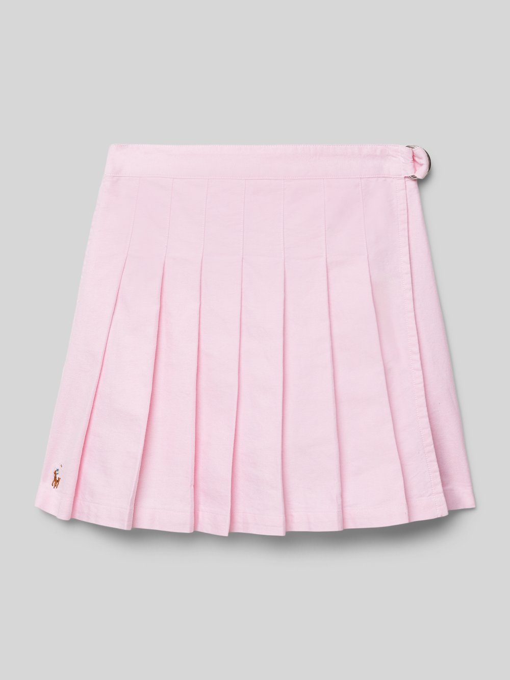 

Юбка со складками Polo Ralph Lauren Teens, розовый